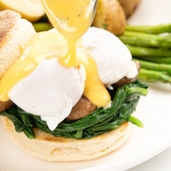 Healthy Easy Eggs Benedict Recipe