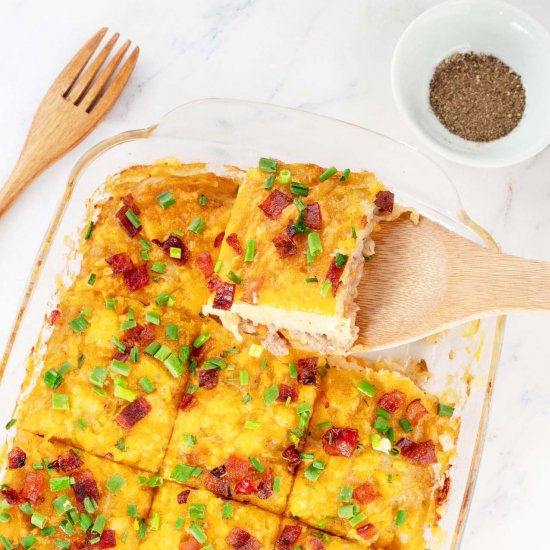 Healthy Hashbrown Casserole