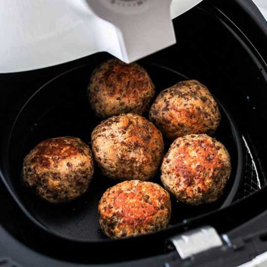 Air Fryer meatballs