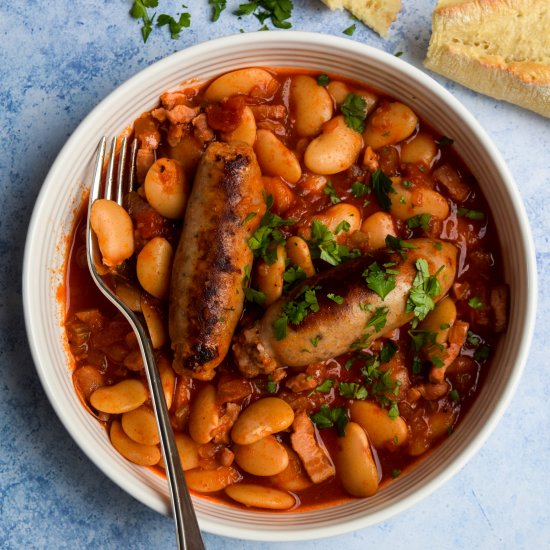 Slow Cooker Sausage Casserole