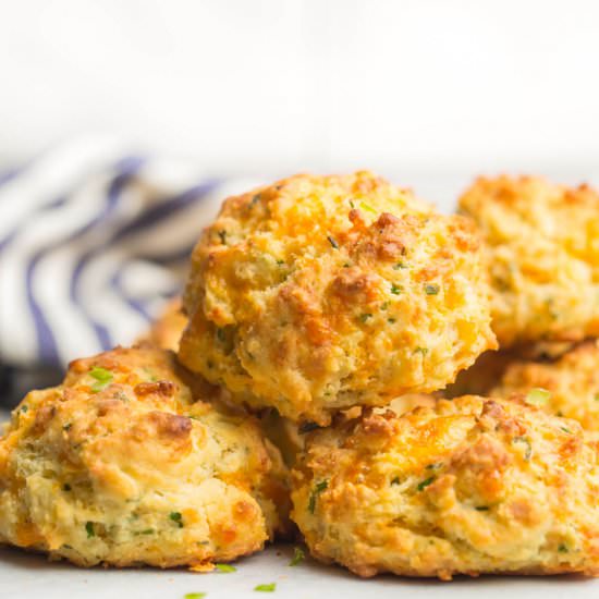 Cheesy Chive Gluten Free Biscuits