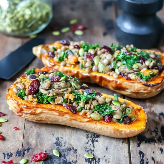 Stuffed Butternut Squash