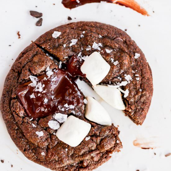 Hot Chocolate Cookies