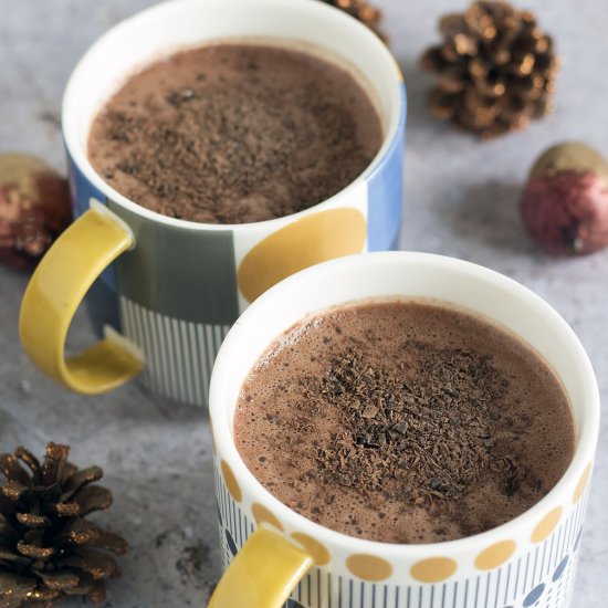 Healthy hot chocolate