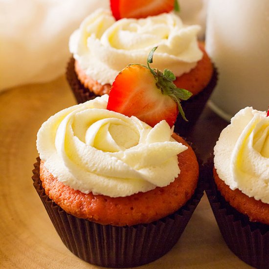 Strawberry Cupcakes