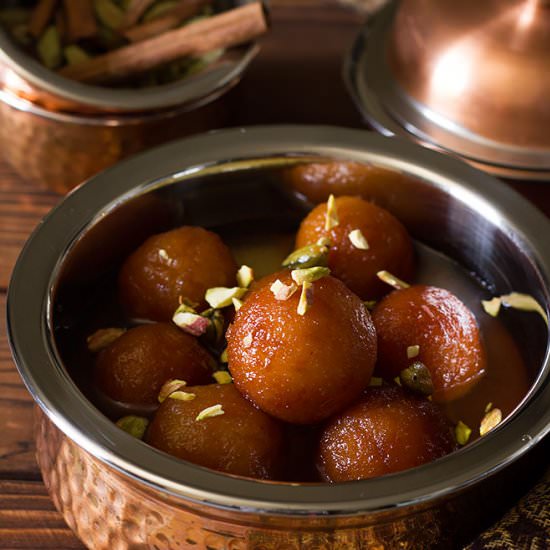 Easy Bread Gulab Jamun