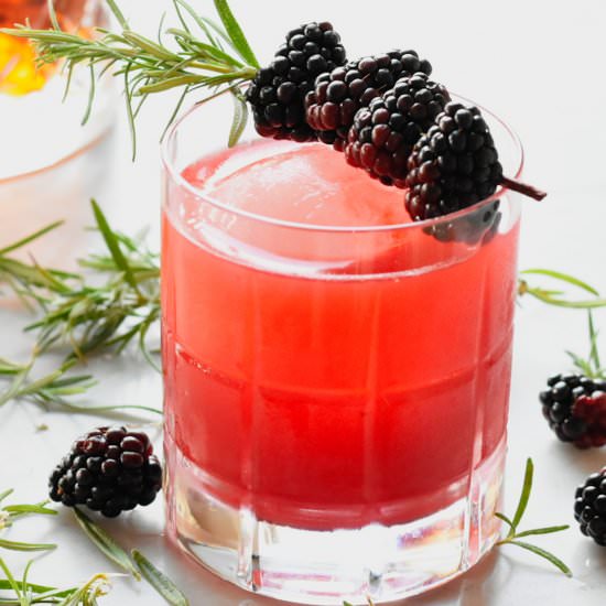 Blackberry Bourbon Sour