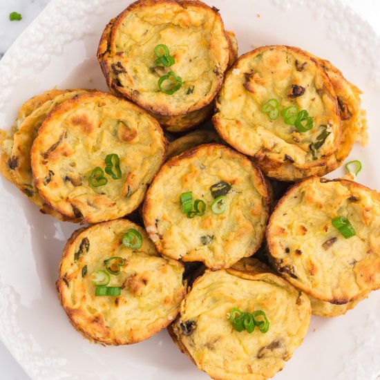 Muffin Tin Mashed Potatoes