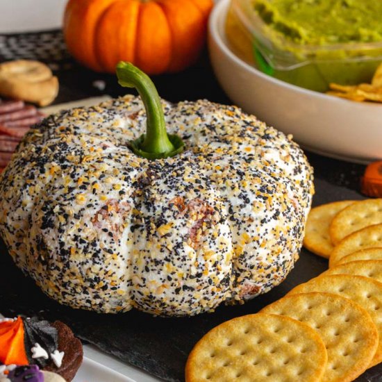 Pumpkin Everything Cheese Ball