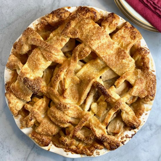 Brown-Butter Apple Pie