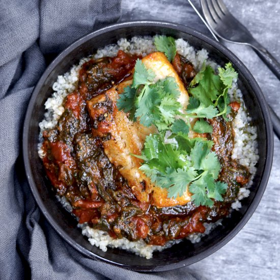 Braised Fish With Tomato