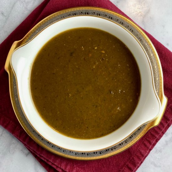 Buttermilk-Poblano Gravy