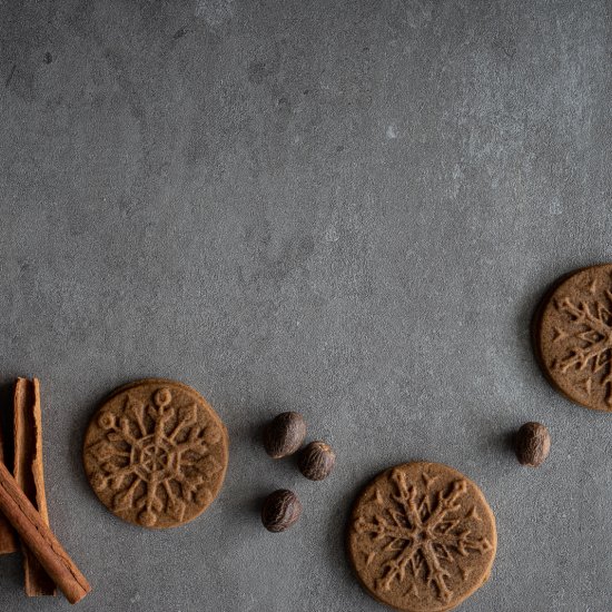 Gingerbread Stamped Cookies