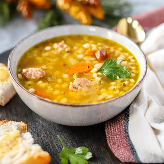 Easy & Cozy Italian Wedding Soup