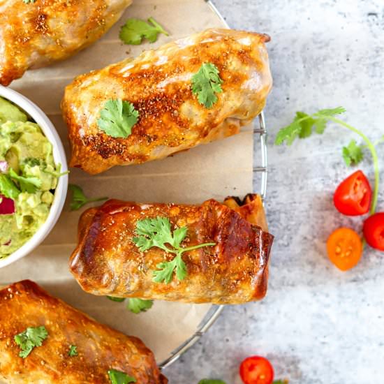 Easy Southwest Vegetable Egg Rolls