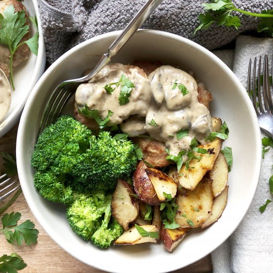 pork tenderloin mushroom marsala