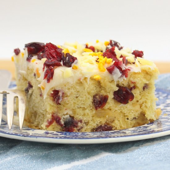 Cranberry Bliss Coffee Cake