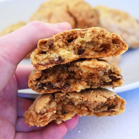 Biscoff Swirled Cookies