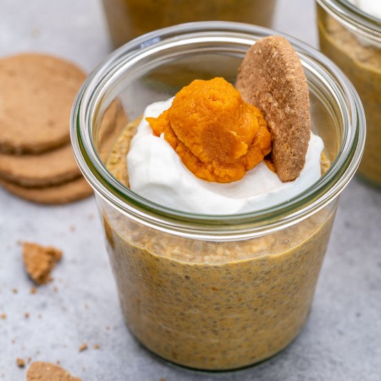 PUMPKIN PIE CHIA PUDDING