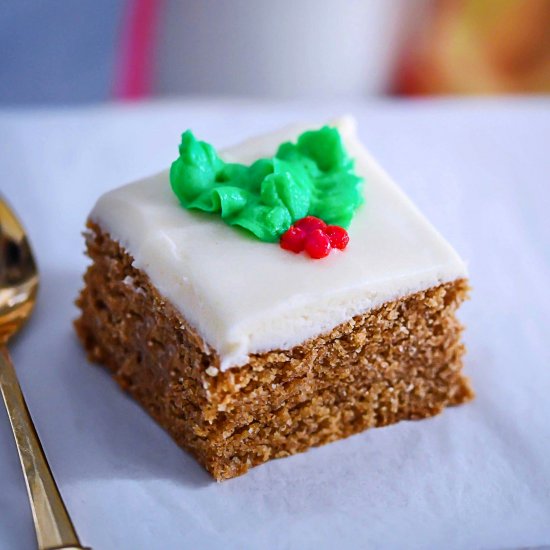 Keto + SCD Gingerbread Bars