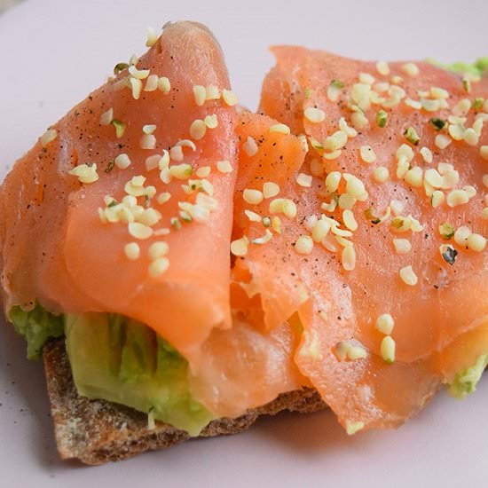 Avocado Salmon Toast