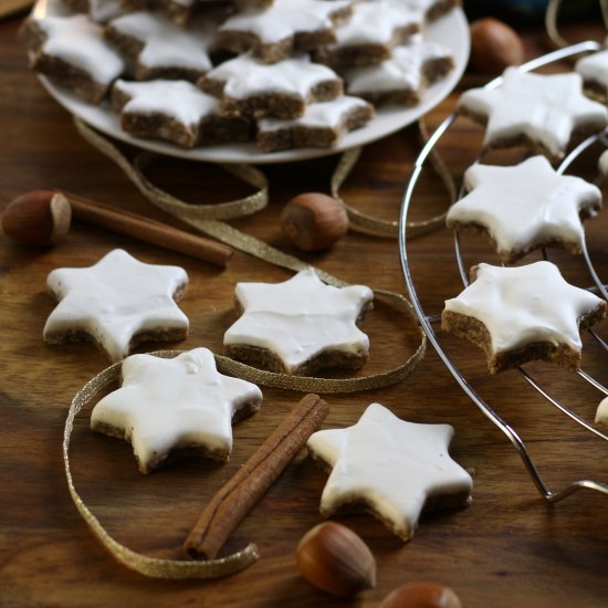 German Zimtsterne (Cinnamon Stars)