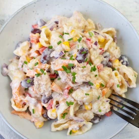 Creamy Tuna Pasta Salad