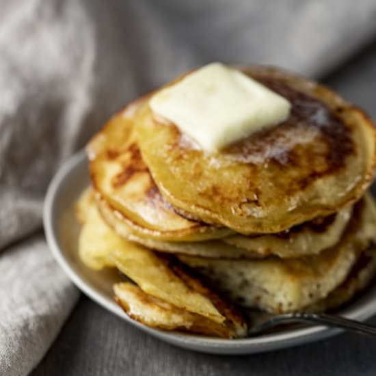 Orange Ricotta Pancakes