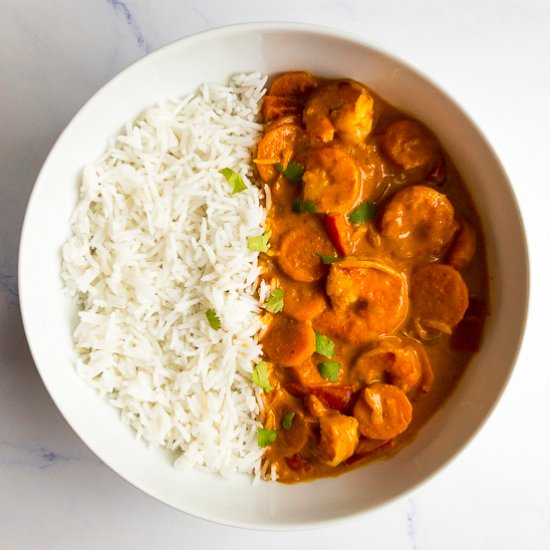 Coconut Shrimp Curry