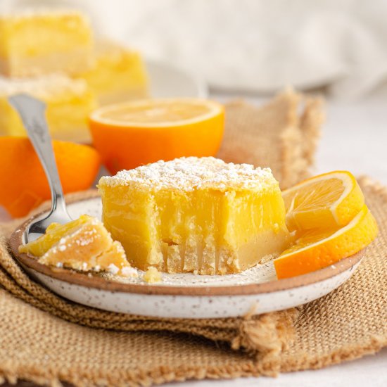 meyer lemon bars