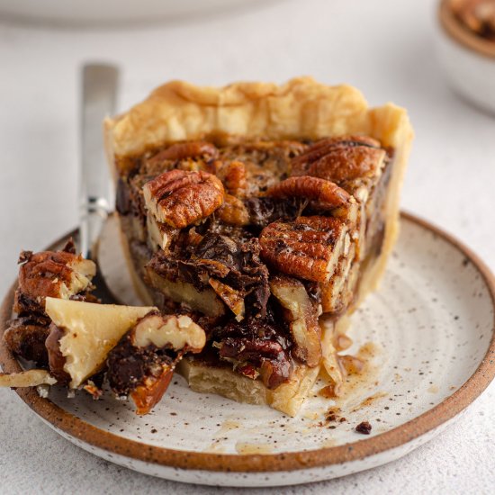 chocolate pecan pie