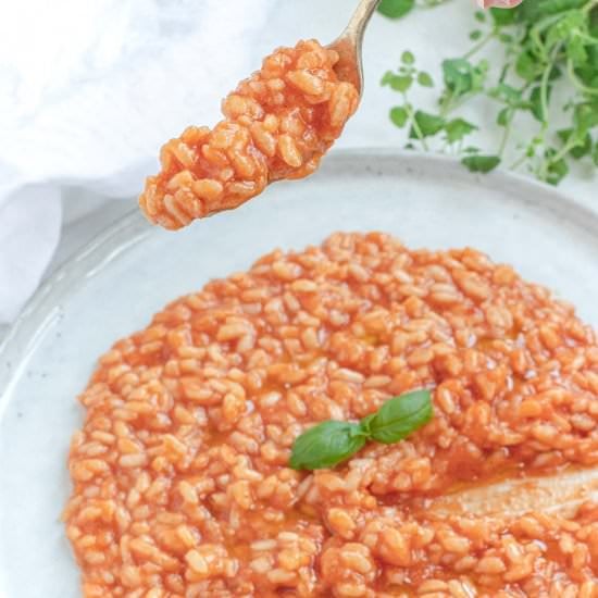 Vegan Tomato Risotto