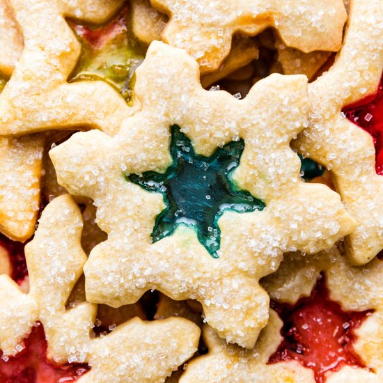 Stained Glass Window Cookies