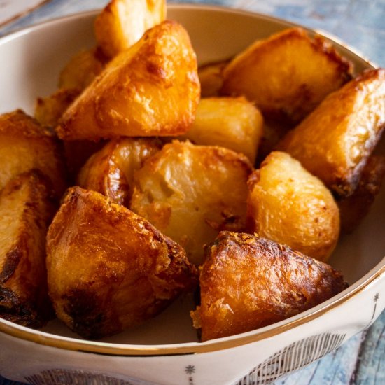 Crisp Yet Fluffy Roast Potatoes