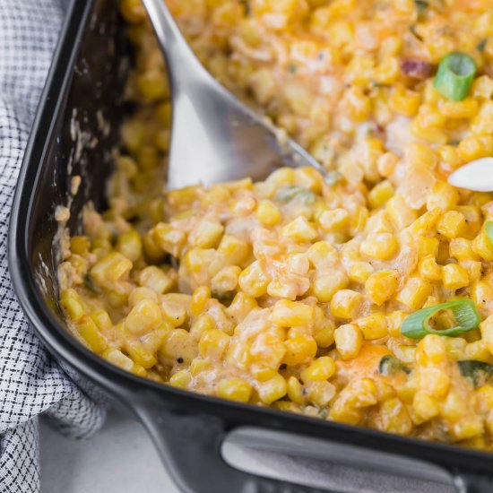 Cheesy Baked Corn