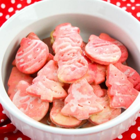 Marbled Christmas Sugar Cookies