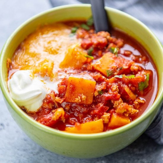 SC Turkey & Sweet Potato Chili