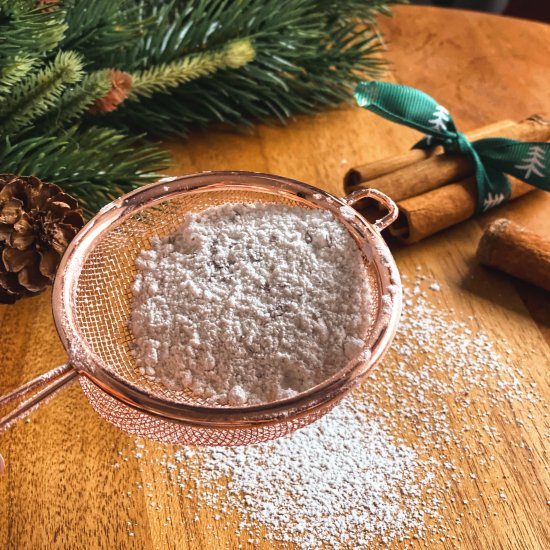 Cinnamon powder sugar