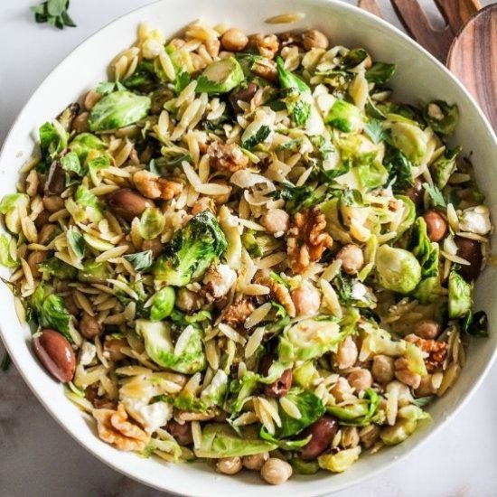 Brussels Sprouts Orzo