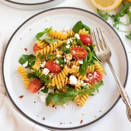 Rotini Chickpea Pasta with Arugula