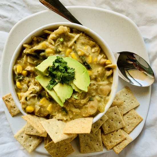 Creamy White Chicken Chili