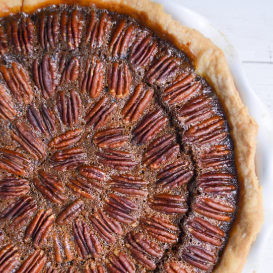 Bourbon Chocolate Pecan Pie