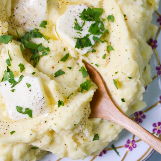 Browned Butter Mashed Potatoes