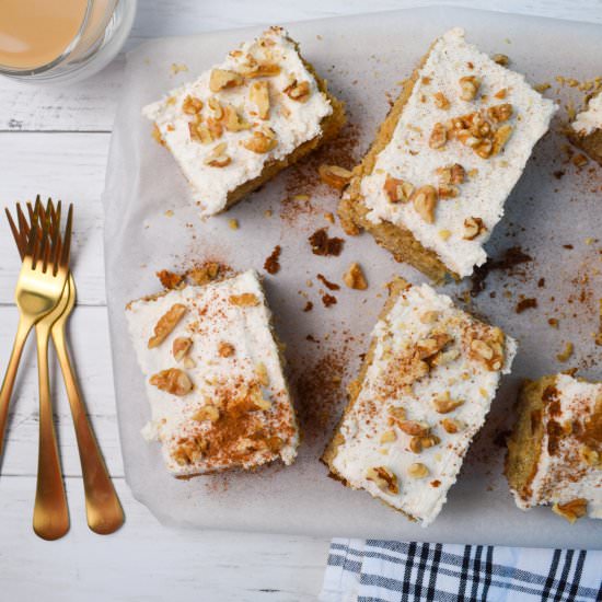 Banana Cake Browned Butter Frosting