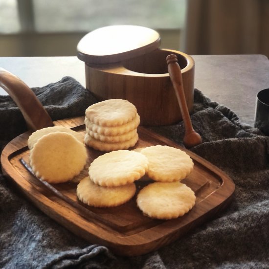 The Best Salted Shortbread Cookies