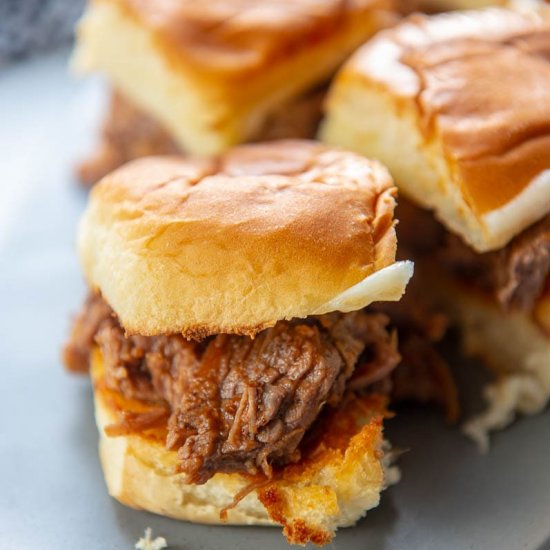 Instant Pot Brisket Sliders