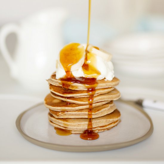 Vanilla Yoghurt Pancakes