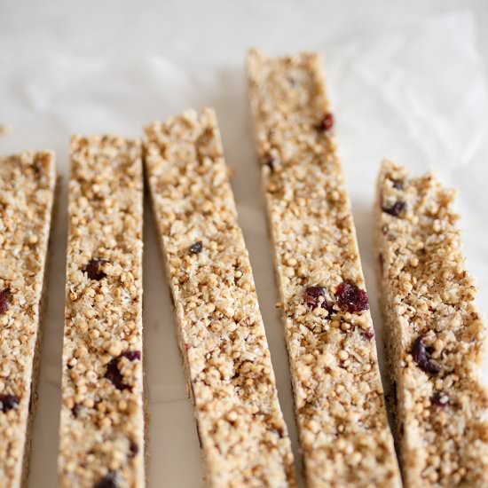 Chocolate Slice with Puffed Quinoa