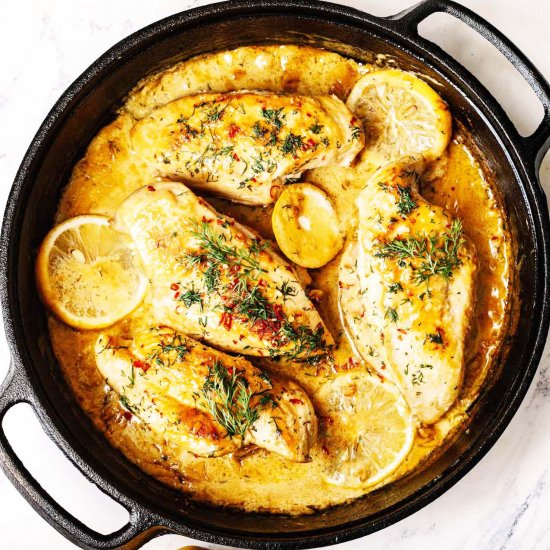 Healthy Lemon Chicken Recipe