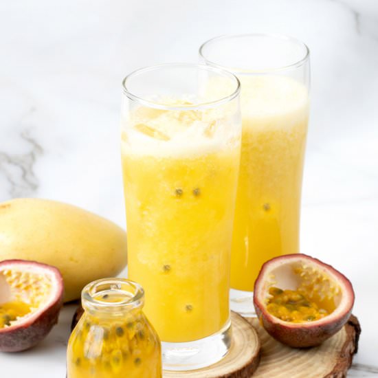 Passion Fruit Mango Juice Recipe